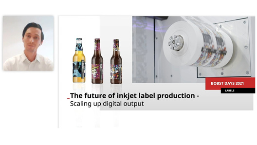 BOBST DAYS: The future of inkjet label production - Scaling up digital output.